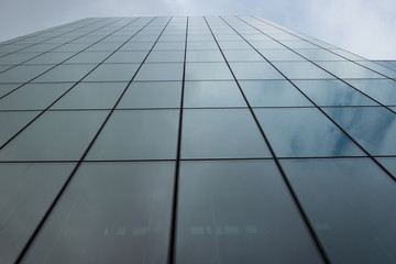 Office tower window wall