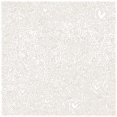 Obraz premium Scattered Geometric Line Shapes. Abstract Background Design. Vector Black and White Pattern.