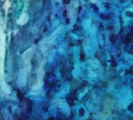 Dynamic hand-painted colorful abstract background. Amazing grunge original texture. Textured paint strokes on canvas. Simple close up backdrop. Beauty chaotic color splashes. Retro vintage style.