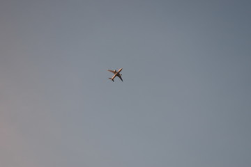 airplane flying in the sky