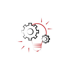 Project management idea 2 colored line icon. Simple colored element illustration. Project management idea outline symbol design from finance set