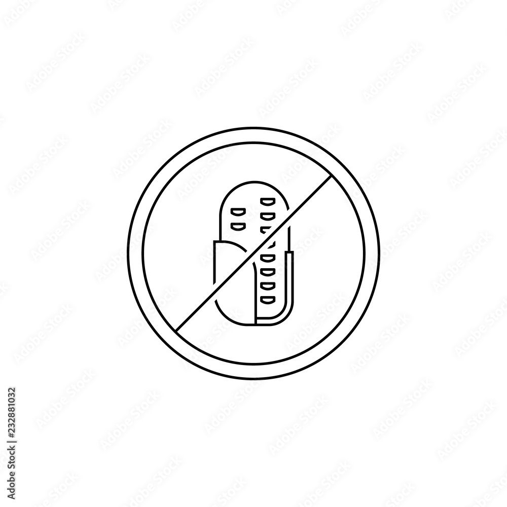Poster corn free icon. element of gma icon for mobile concept and web apps. thin line corn free icon can be
