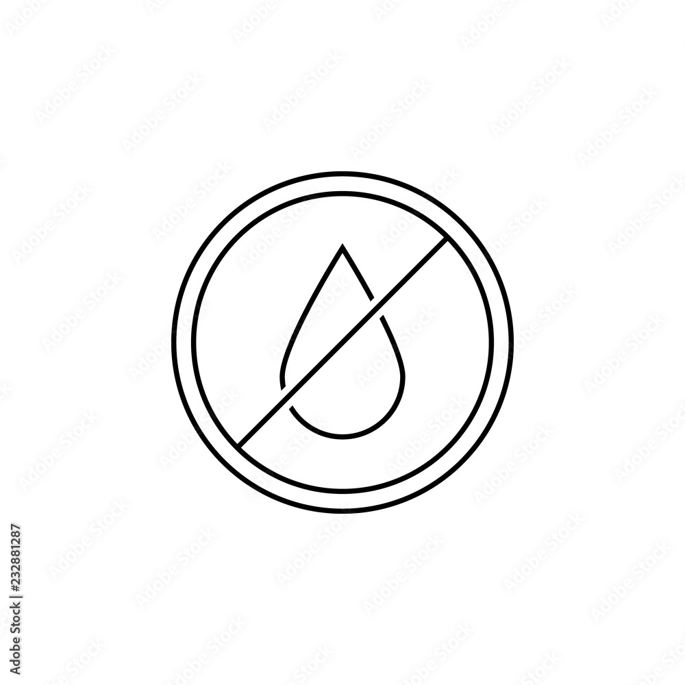 Poster trans fats free icon. element of gma icon for mobile concept and web apps. thin line trans fats free