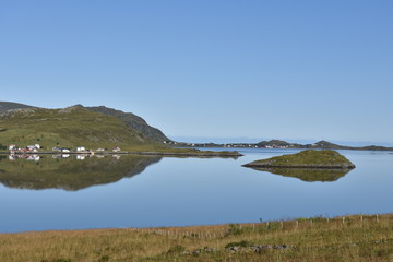 Flakstad, Fredvang, Selfjorden, Ryten, Pass, Haukland, Moltinden, Skoren, Lofoten, Torsfjorden,...