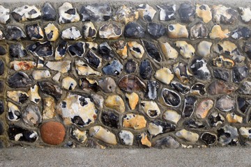 Beach Stone Wall Background