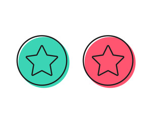 Star line icon