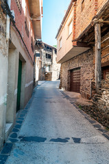 Village of Robledillo de Gata in Spain