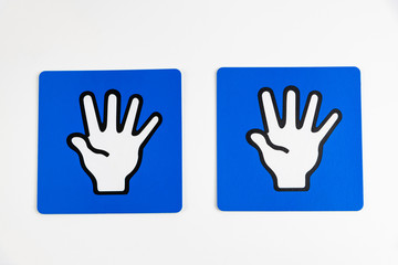 Obraz premium じゃんけん イメージ