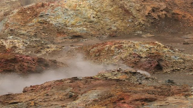 Geothermal Activity in Iceland