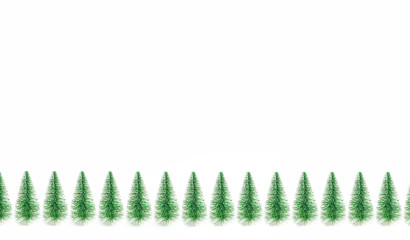 Winter trees. Fir tree. Coniferous trees 冬の樹木、モミの木　針葉樹