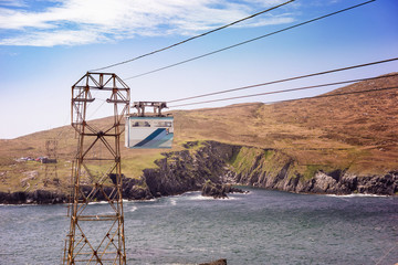 Cable car in Dursey Island