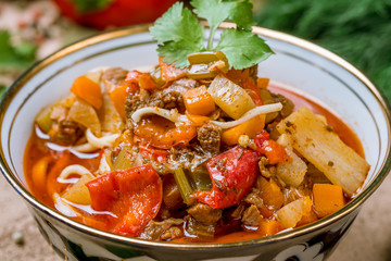 Lagman asian soup