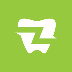 Letter Z dental 