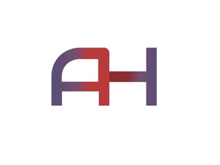 AH Initial Logo for your startup venture