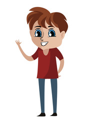 cute anime boy