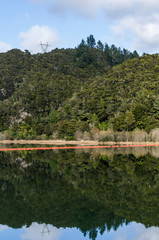Fototapeta na wymiar Lake Karapiro, New Zealand
