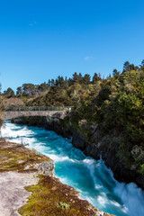 Fototapeta na wymiar Huka Falls at Taupo, New Zealand