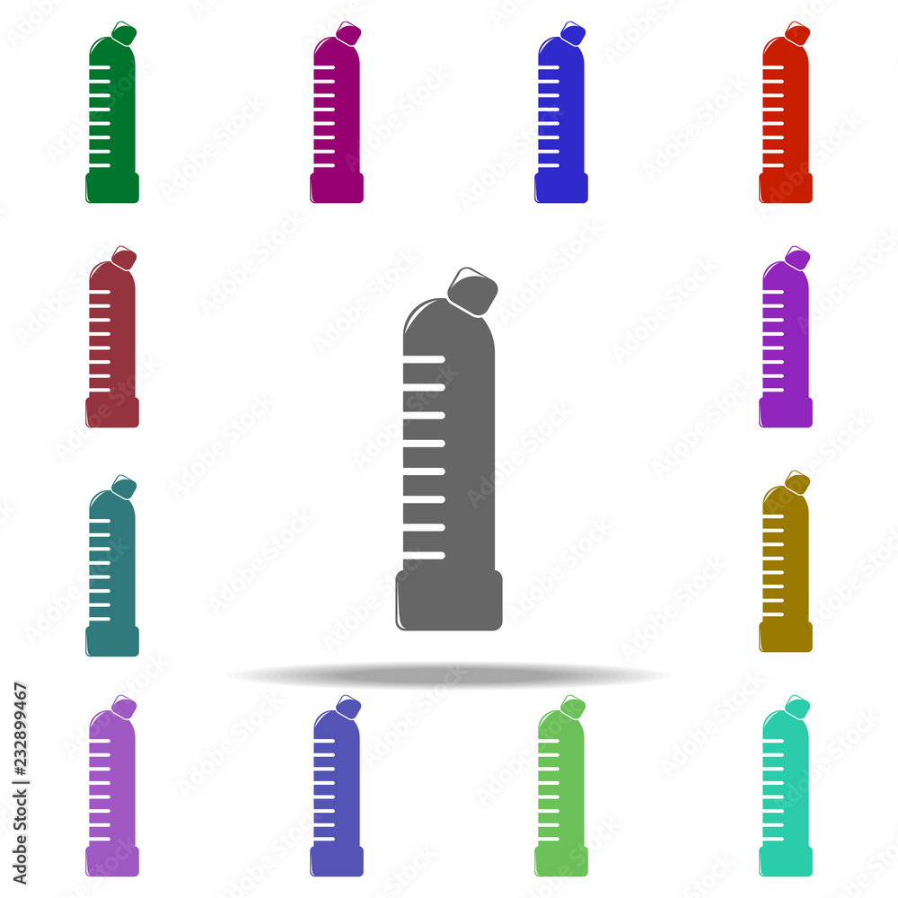 Poster cleaning agent icon. elements of cleaners in multi color style icons. simple icon for websites, web 