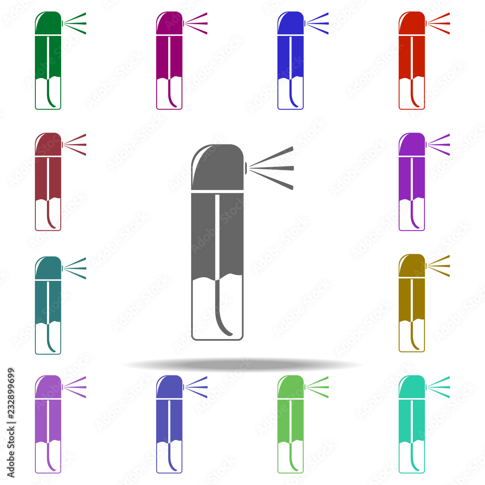 Poster air freshener icon. elements of cleaners in multi color style icons. simple icon for websites, web d