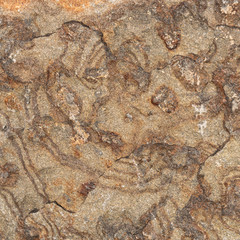 Orange and brown toned rock as a nature background