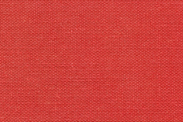 Red burlap texture background