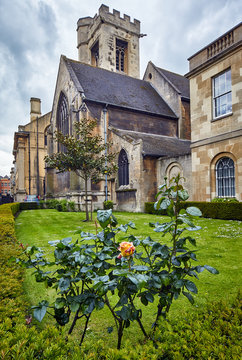 The St Peter's college chapel. Oxford University. England