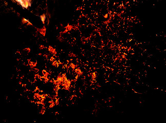 fire abstract background