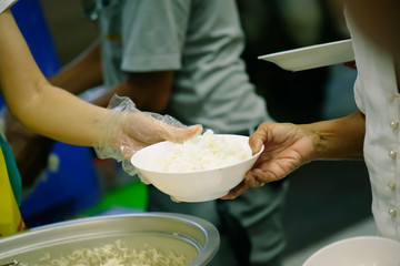 Hands-on food of the hungry is the hope of poverty : concept of homelessness