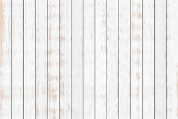 White wood plank texture background