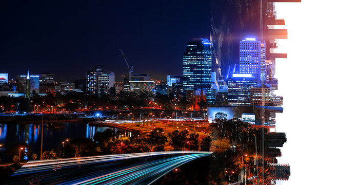 Innovative technology background - Powered by Adobe