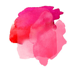 

watercolor spots, abstract forms. Color blots. Basis for design