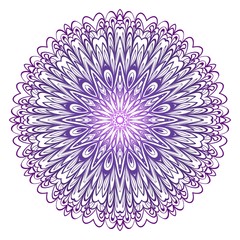 Modern Decorative floral color mandala. Super vector round Shapes. Vector illustration.