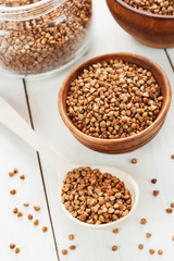 Whole buckwheat grain