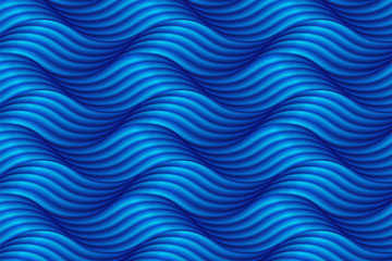 Fototapeta premium Abstract blue wave background in asian style. Vector illustration
