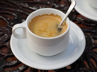 cup of Dominican coffee