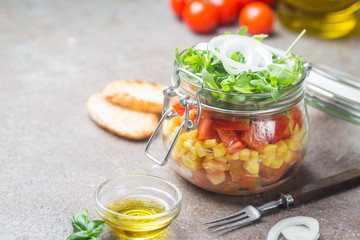 Mason Jar Salad