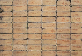 Old tile wall texture.