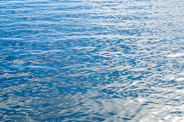 Fototapeta premium Blue sea and waves texture