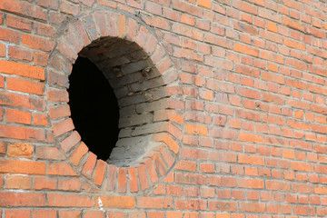 air hole on the wall