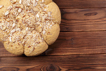 sunflower halva on the table
