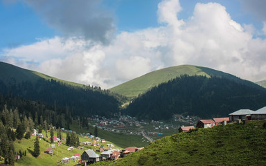 village bakmaro in the mountains