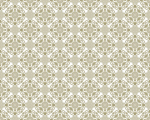 Fototapeta premium シームレスなダマスクパターン