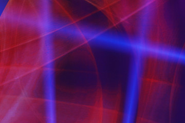 stage lighting effect in the dark, closeup photo