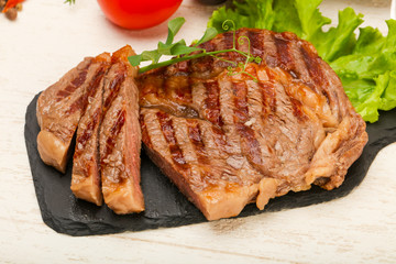 Rib eye steak