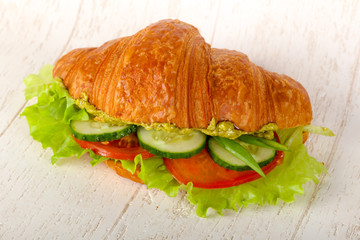 Vegan croissant