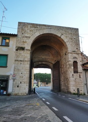 Gate of Mercatale, Prato, Tuscany, Italy