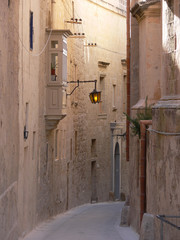 street, Mdina, Malta