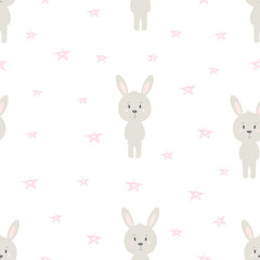 pattern cartoon hare