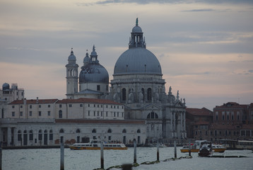 Santa Maria della Salute in Venice in evening light 4534