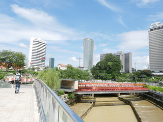 Obraz na płótnie Canvas マレーシアのクアラルンプールの風景